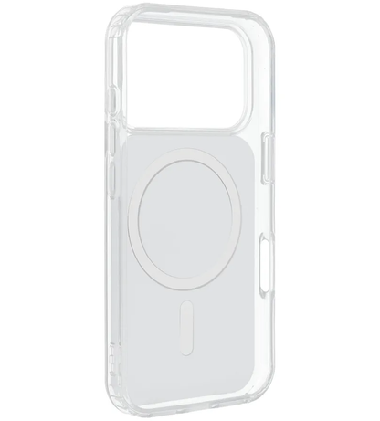 MagSafe kryt pre Apple iPhone 17e / 16e, OEM, Clear Fusion Mag Cover, biely