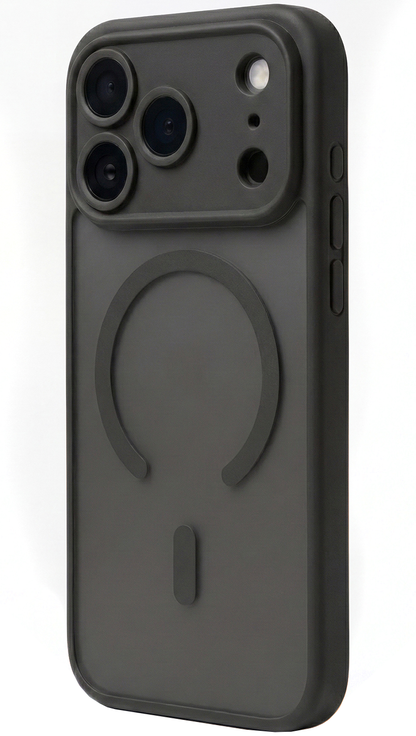 MagSafe puzdro pre Apple iPhone 18 Pro / 17 Pro, OEM, Mag Big Hole, matné čierne