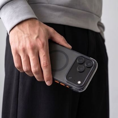 MagSafe puzdro pre Apple iPhone 18 Pro / 17 Pro, Tech-Protect, MagAir CC, Matná čierna