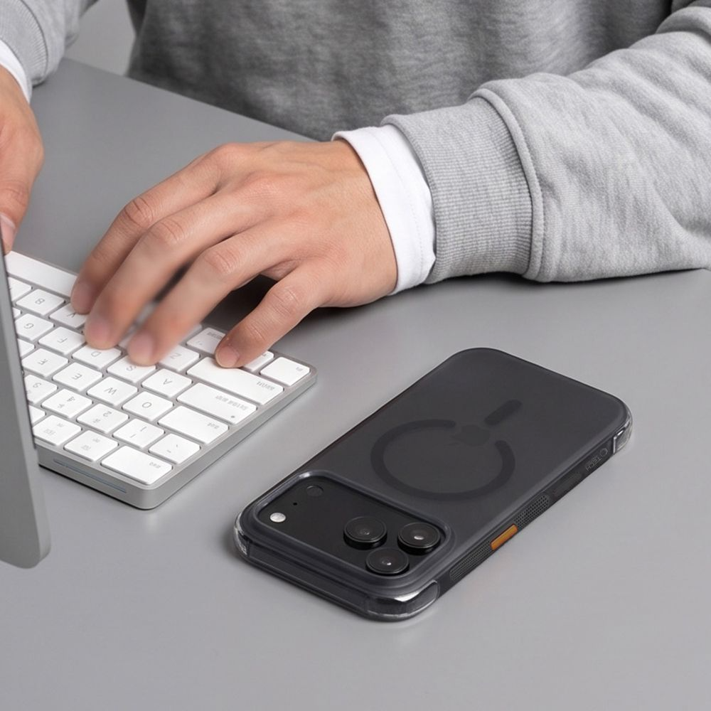 MagSafe puzdro pre Apple iPhone 18 Pro / 17 Pro, Tech-Protect, MagAir CC, Matná čierna
