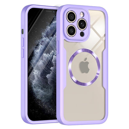 MagSafe puzdro pre Apple iPhone 11 Pro Max, Techsuit, ColorVerse 360, Fialová
