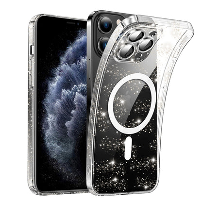 MagSafe puzdro pre Apple iPhone 11 Pro, Techsuit, SparkleSkin, Priehľadné