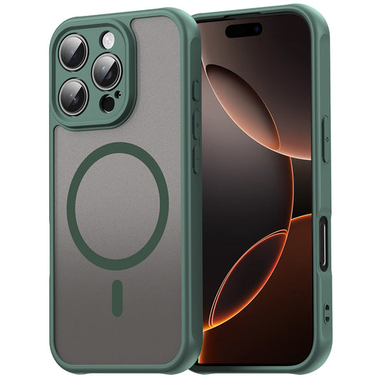 MagSafe puzdro pre Apple iPhone 11, Techsuit, HaloFrost II, Zelené