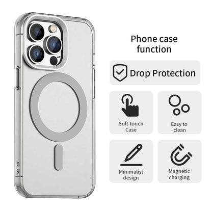 MagSafe puzdro pre Apple iPhone 13 Pro, Techsuit, CandyCase, Biele