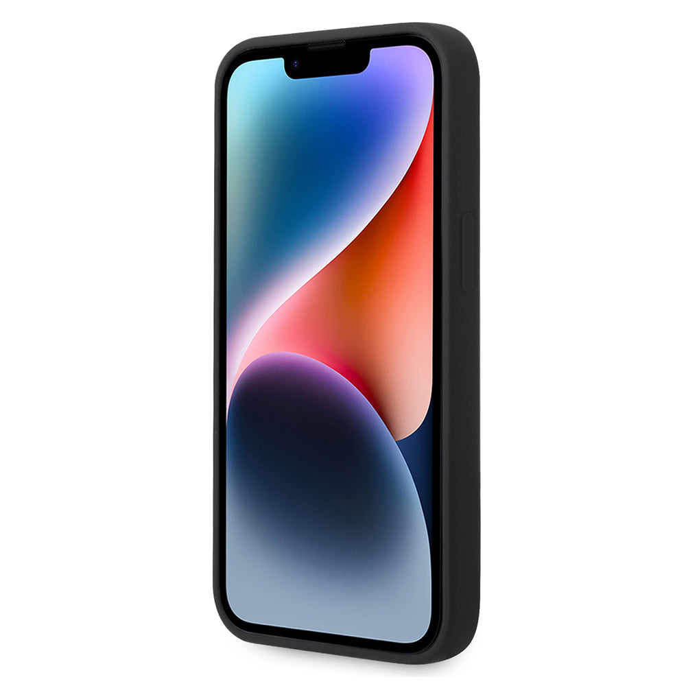 Puzdro MagSafe pre Apple iPhone 14 Plus, Karl Lagerfeld, Silicone Choupette's Head, Čierne