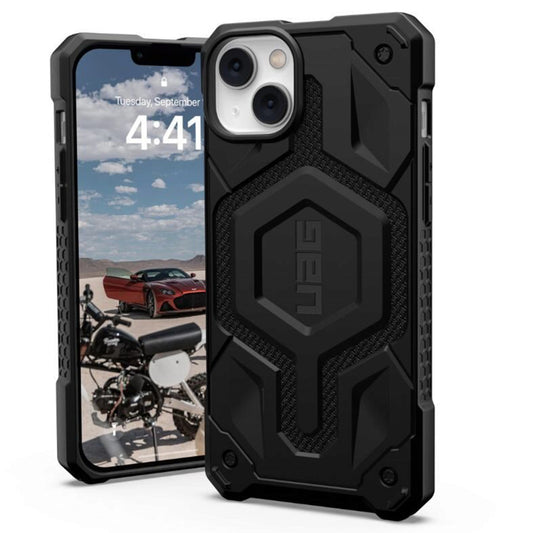 MagSafe puzdro pre Apple iPhone 14 Plus, Urban Armor Gear, Monarch Pro Kevlar, čierne