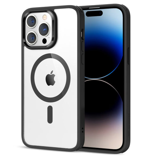 MagSafe puzdro pre Apple iPhone 14 Pro, ESR, Classic Hybrid, Čierne Priehľadné