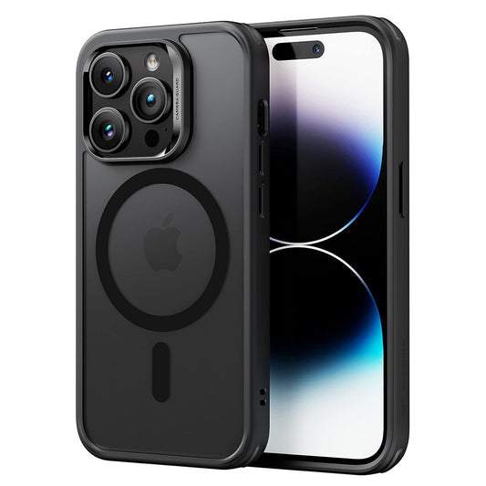 MagSafe puzdro pre Apple iPhone 14 Pro Max, ESR, Classic Hybrid, Čierna saténová
