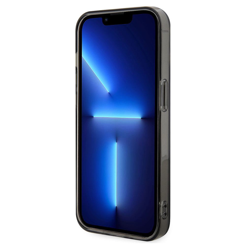 Puzdro MagSafe pre Apple iPhone 14 Pro Max, Karl Lagerfeld, IML Ikonik Karl, Čierne