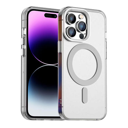 MagSafe puzdro pre Apple iPhone 14 Pro, Techsuit, CandyCase, Biele