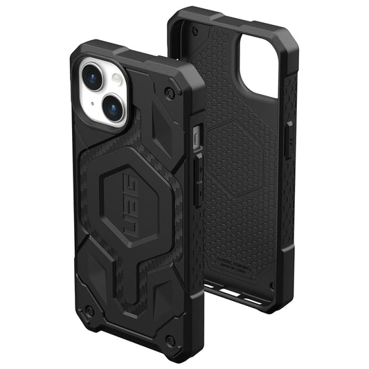 MagSafe puzdro pre Apple iPhone 15 Plus, Urban Armor Gear, Monarch Pro Carbon, čierne