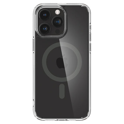 Puzdro MagSafe pre Apple iPhone 15 Pro Max, Spigen, Ultra Hybrid Carbon, Transparentné