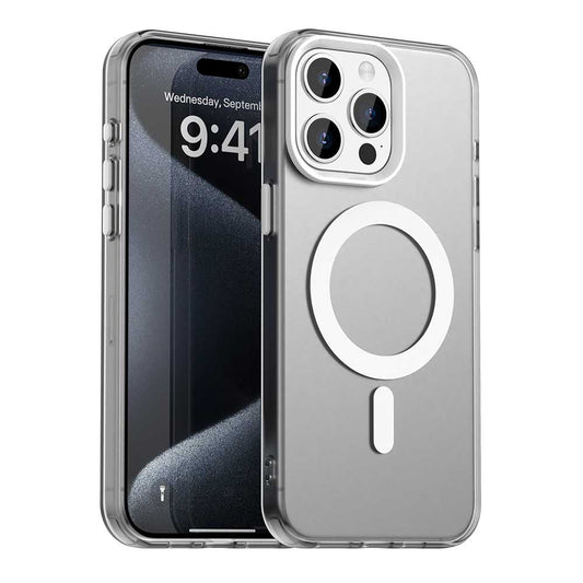 MagSafe puzdro pre Apple iPhone 15 Pro Max, Techsuit, CandyCase, Biela
