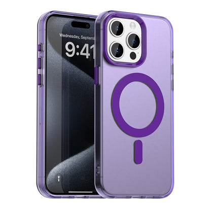 MagSafe puzdro pre Apple iPhone 15 Pro Max, Techsuit, CandyCase, Fialová