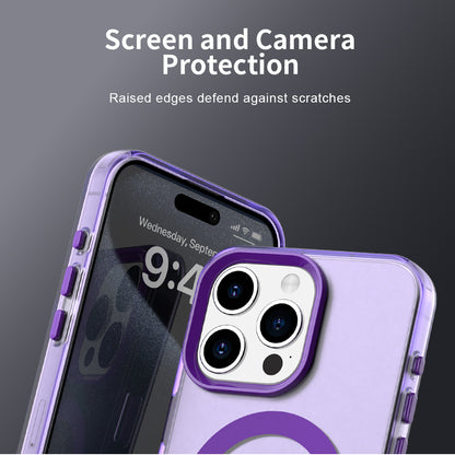 MagSafe puzdro pre Apple iPhone 15 Pro Max, Techsuit, CandyCase, Fialová