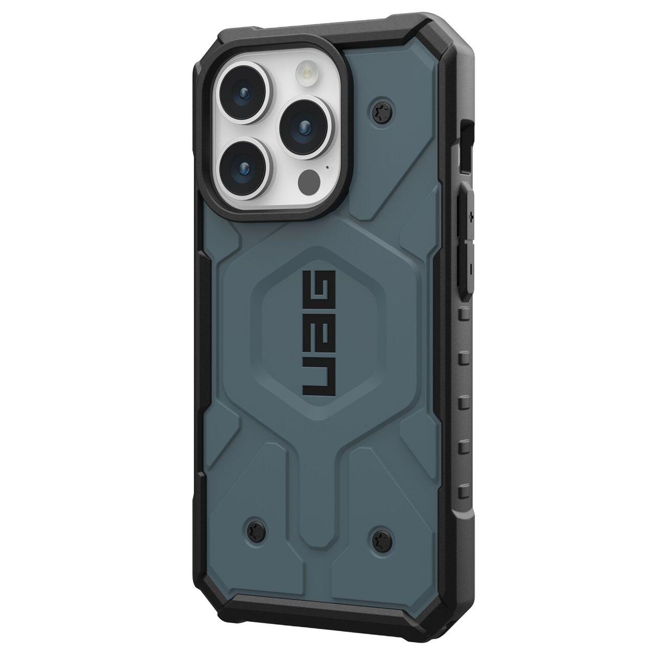 MagSafe puzdro pre Apple iPhone 15 Pro, Urban Armor Gear, Pathfinder, Modré