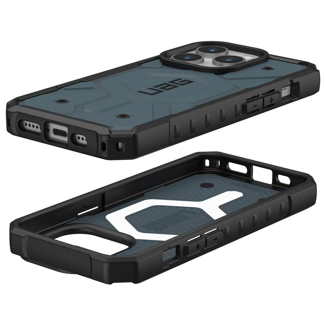 MagSafe puzdro pre Apple iPhone 15 Pro, Urban Armor Gear, Pathfinder, Modré