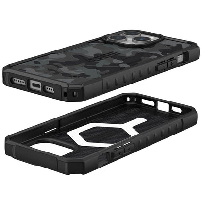 MagSafe puzdro pre Apple iPhone 15 Pro, Urban Armor Gear, Pathfinder SE Midnight Camo, Maskáčové