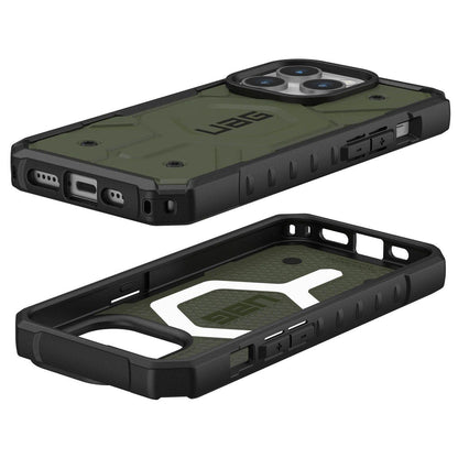 MagSafe puzdro pre Apple iPhone 15 Pro, Urban Armor Gear, Pathfinder, Zelené