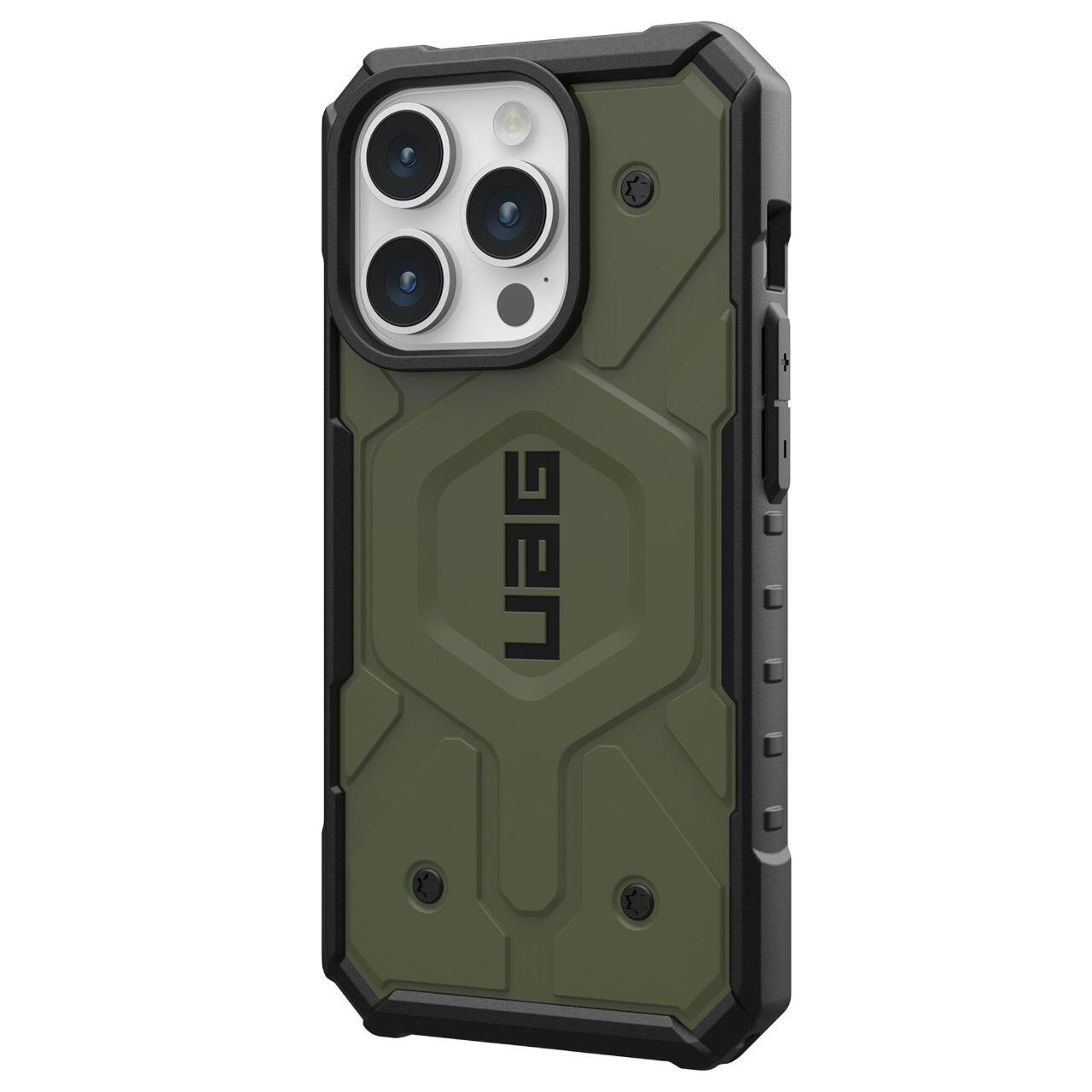 MagSafe puzdro pre Apple iPhone 15 Pro, Urban Armor Gear, Pathfinder, Zelené