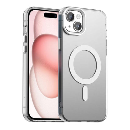 MagSafe puzdro pre Apple iPhone 15, Techsuit, CandyCase, Biele