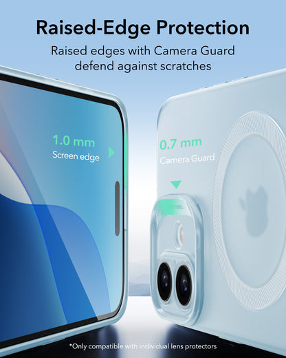 Puzdro MagSafe pre Apple iPhone 16, ESR, Zero, Saténová Modrá
