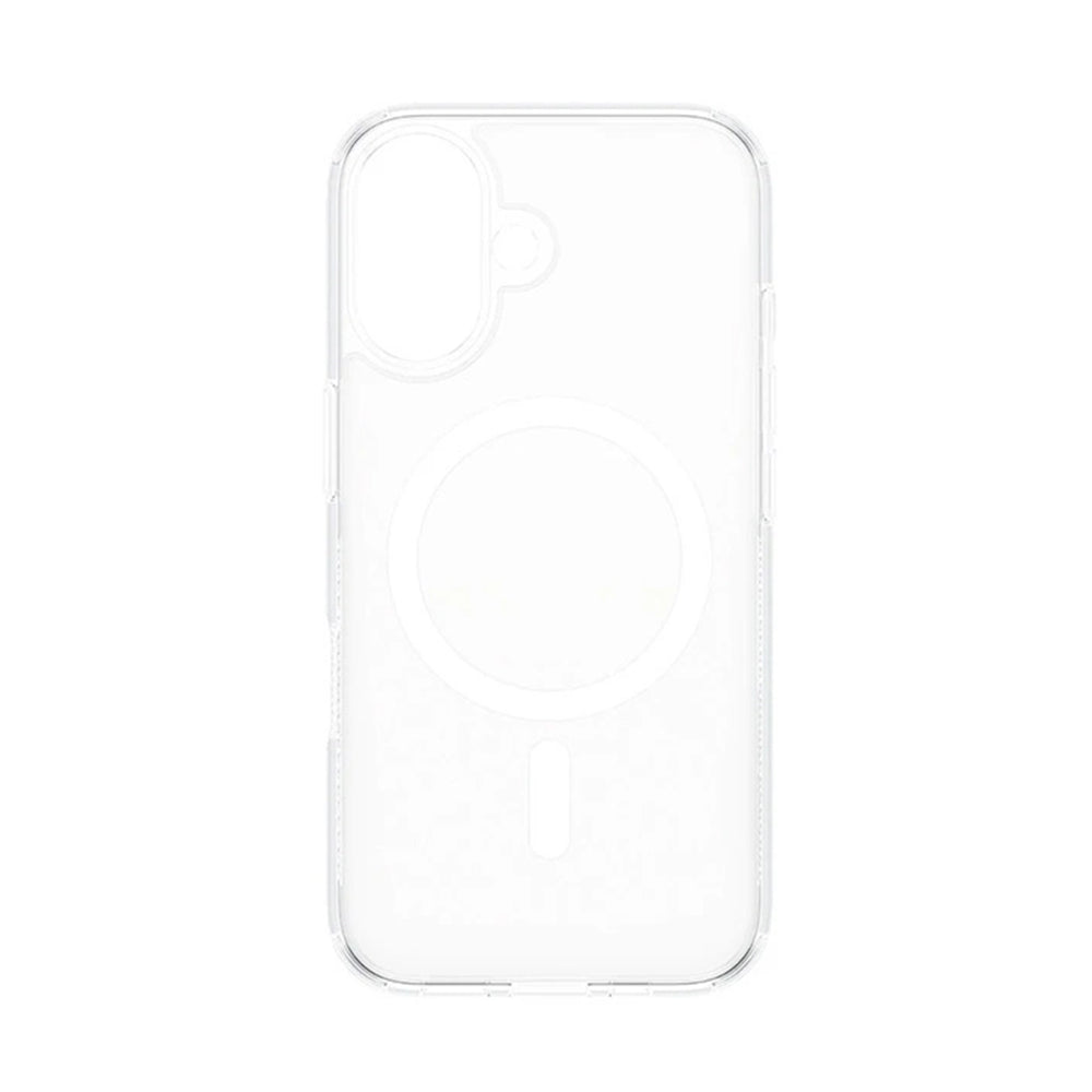 Puzdro MagSafe pre Apple iPhone 16, PanzerGlass, HardCase, Biela Transparentná