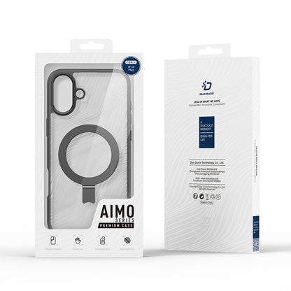 MagSafe puzdro pre Apple iPhone 16 Plus, DUX DUCIS, Aimo Stand, Čierne