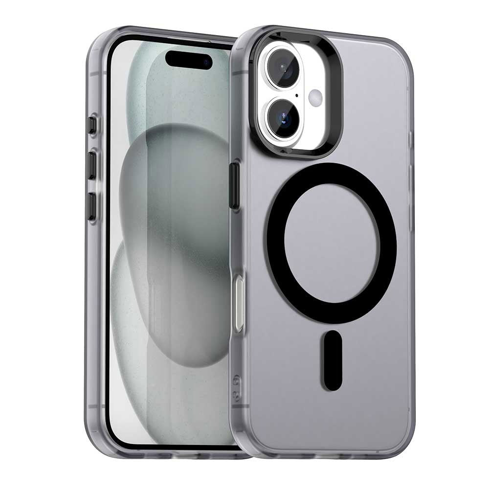 MagSafe puzdro pre Apple iPhone 16 Plus, Techsuit, CandyCase, Čierna