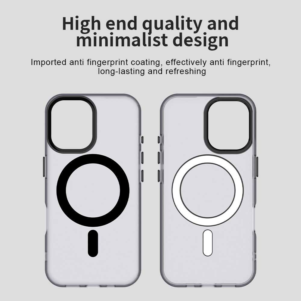 MagSafe puzdro pre Apple iPhone 16 Plus, Techsuit, CandyCase, Čierna