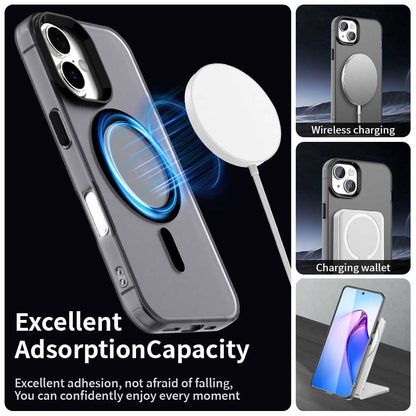 MagSafe puzdro pre Apple iPhone 16 Plus, Techsuit, CandyCase, Čierna