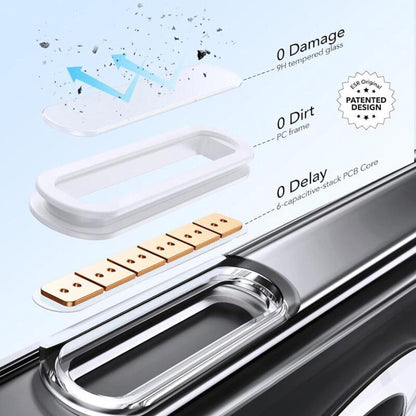 Puzdro MagSafe pre Apple iPhone 16 Pro, ESR, Classic Hybrid Kickstand Slide, Transparentné