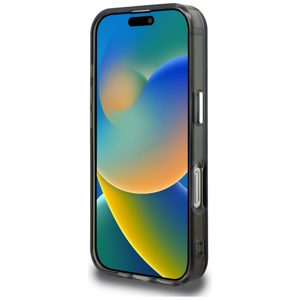 Puzdro MagSafe pre Apple iPhone 16 Pro, Karl Lagerfeld, IML Aquarelle Logo Karl, Čierne