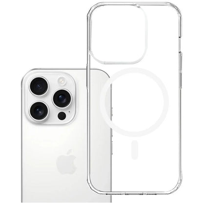 MagSafe puzdro pre Apple iPhone 16 Pro Max, 3MK, Armor MagCase, priehľadné