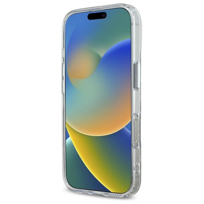 Puzdro MagSafe pre Apple iPhone 16 Pro Max, Karl Lagerfeld, IML Monogram Karl & Choupette's Heads, Priehľadné