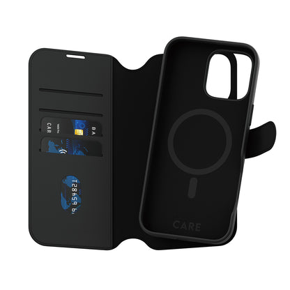 Puzdro MagSafe pre Apple iPhone 16 Pro Max, PanzerGlass, Care Feature Tango Two-in-One, Čierne