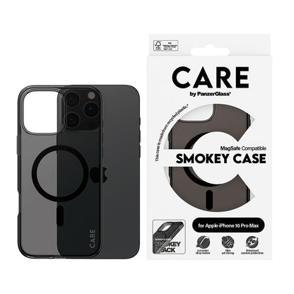 Puzdro MagSafe pre Apple iPhone 16 Pro Max, PanzerGlass, Care Urban Combat, Čierne
