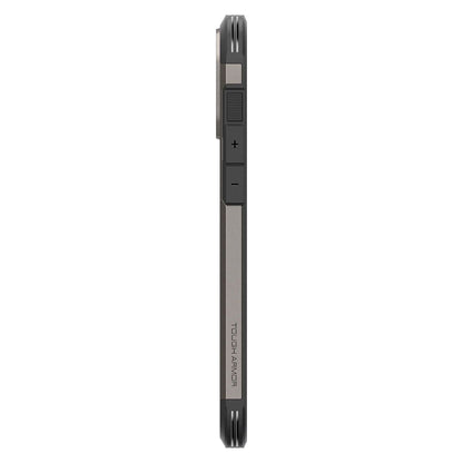 Puzdro MagSafe pre Apple iPhone 16 Pro Max, Spigen, Tough Armor, Sivé ACS08012