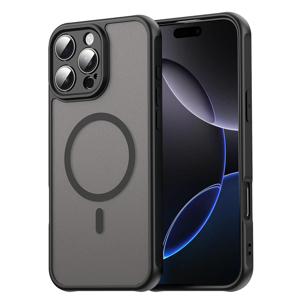 MagSafe puzdro pre Apple iPhone 16 Pro Max, Techsuit, HaloFrost II, čierne