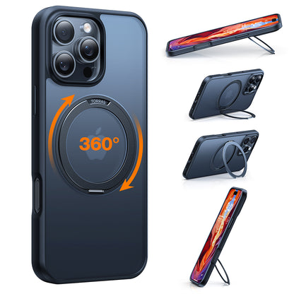 Puzdro MagSafe pre Apple iPhone 16 Pro Max, Torras, Ostand Pro, Čierne