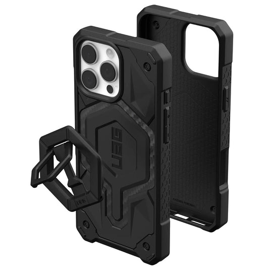 MagSafe puzdro pre Apple iPhone 16 Pro Max, Urban Armor Gear, Monarch Pro Carbon Bundle, čierne