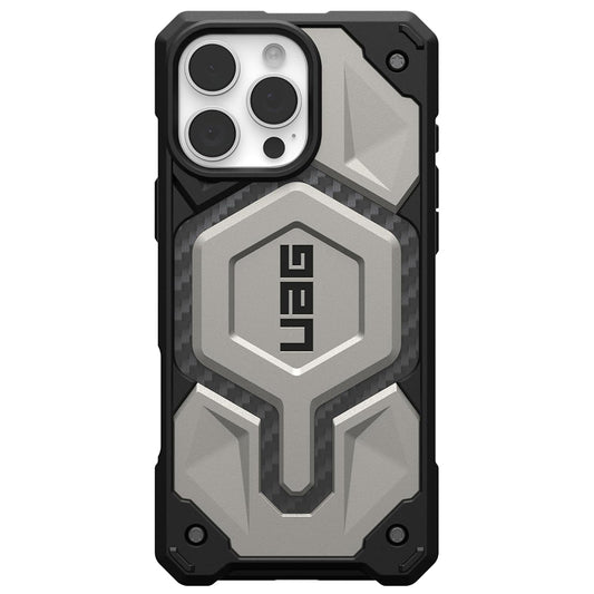 MagSafe puzdro pre Apple iPhone 16 Pro Max, Urban Armor Gear, Monarch Pro, Sivá