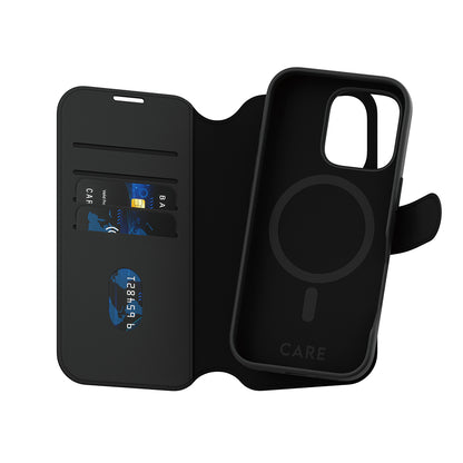 Puzdro MagSafe pre Apple iPhone 16 Pro, PanzerGlass, Care Feature Tango Two-in-One, Čierne