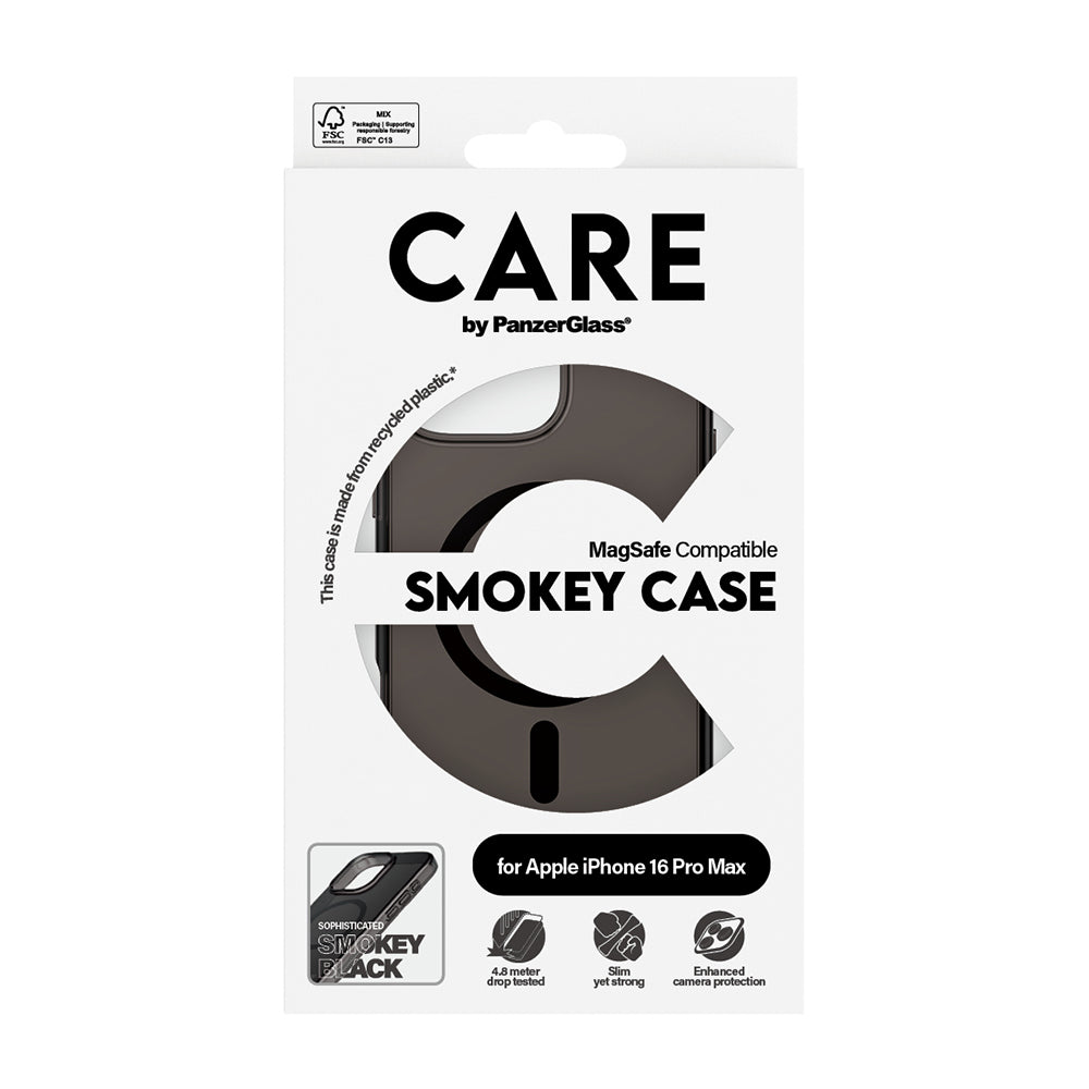 Puzdro MagSafe pre Apple iPhone 16 Pro, PanzerGlass, Care Urban Combat, Čierne
