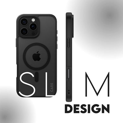 Puzdro MagSafe pre Apple iPhone 16 Pro, PanzerGlass, Frame, Číra Čierna