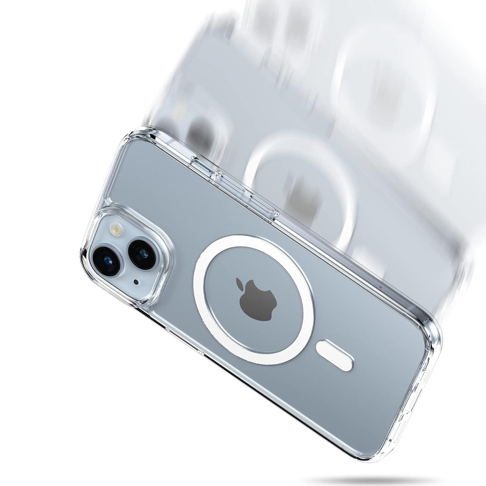 Puzdro MagSafe pre Apple iPhone 16 Pro, PanzerGlass, HardCase, Biela Transparentná