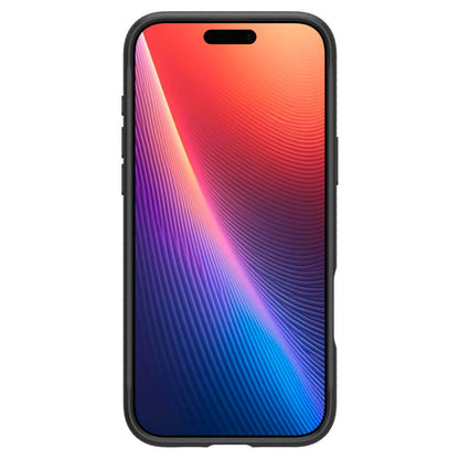 Puzdro MagSafe pre Apple iPhone 16 Pro, Spigen, Rugged Armor, Matná Čierna ACS08115