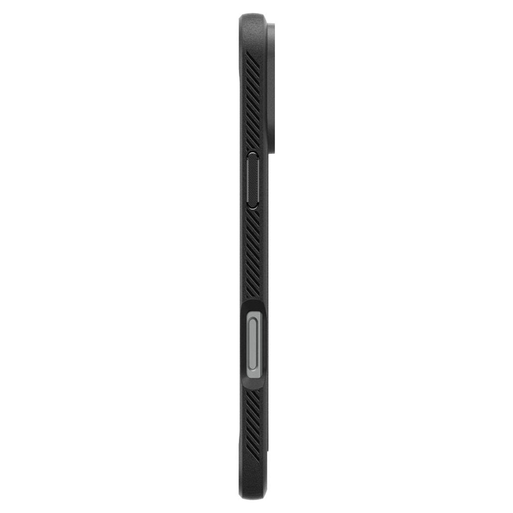 Puzdro MagSafe pre Apple iPhone 16 Pro, Spigen, Rugged Armor, Matná Čierna ACS08115