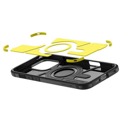 MagSafe puzdro pre Apple iPhone 16 Pro, Spigen, Tough Armor, čierne ACS08146