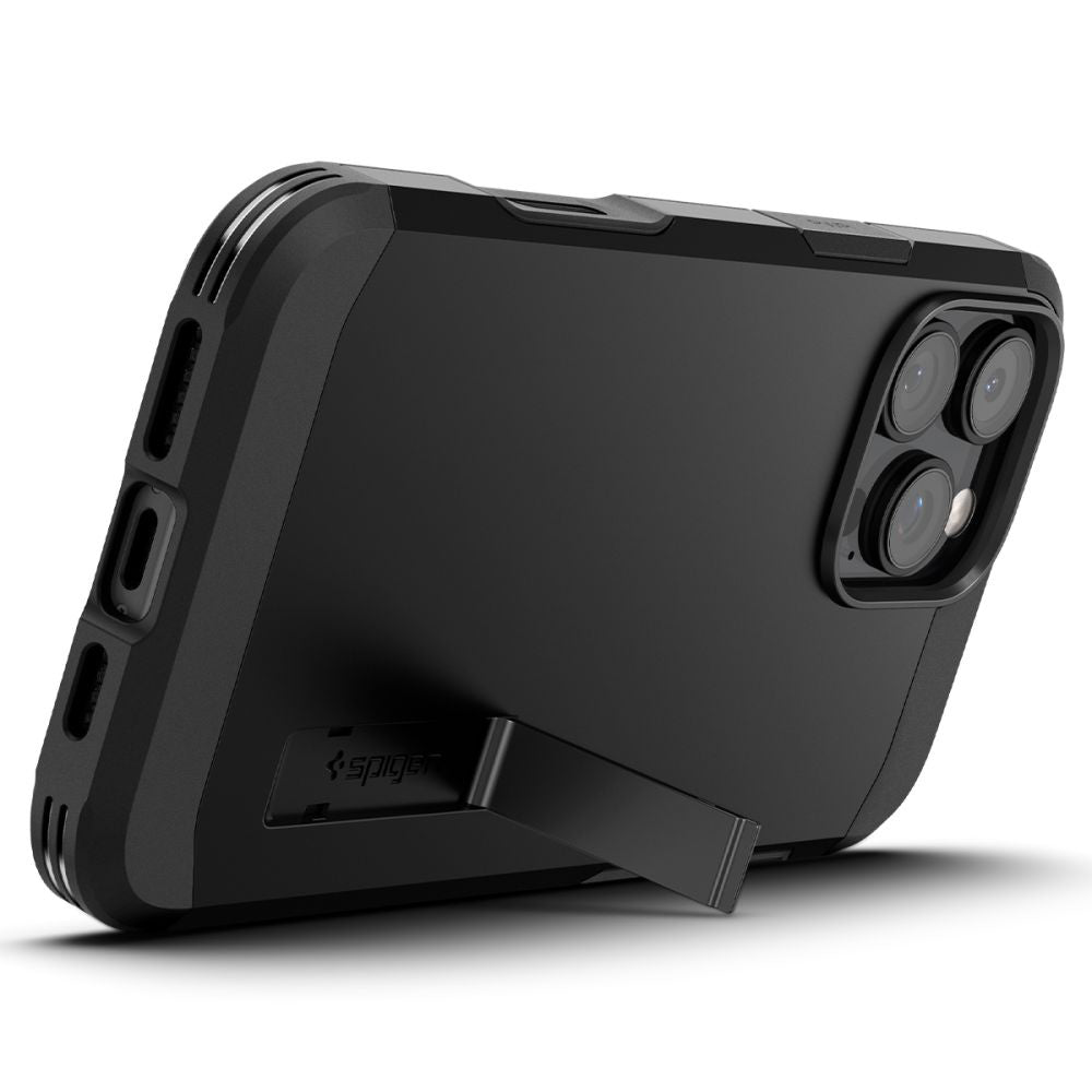 Puzdro MagSafe pre Apple iPhone 16 Pro, Spigen, Tough Armor T, Čierne ACS08510